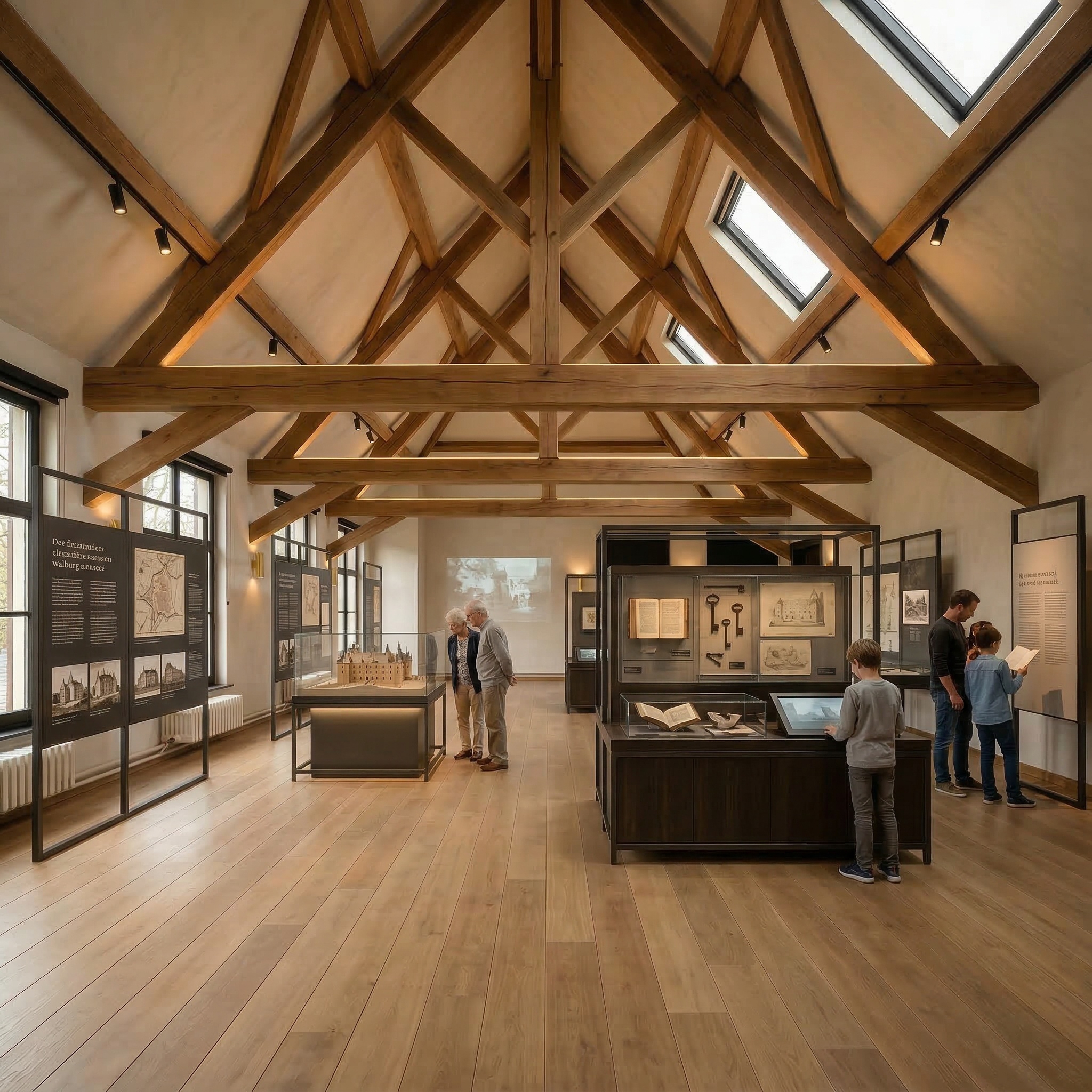 Erfgoedtentoonstelling onder het gebinte